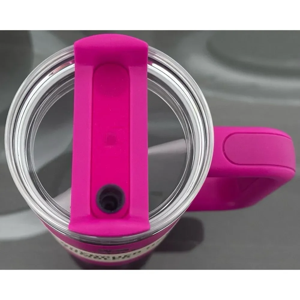 Stanley Quencher H2.0 FlowState Tumbler‎ 30oz, CAMELIA PINK - Picture 3 of 4